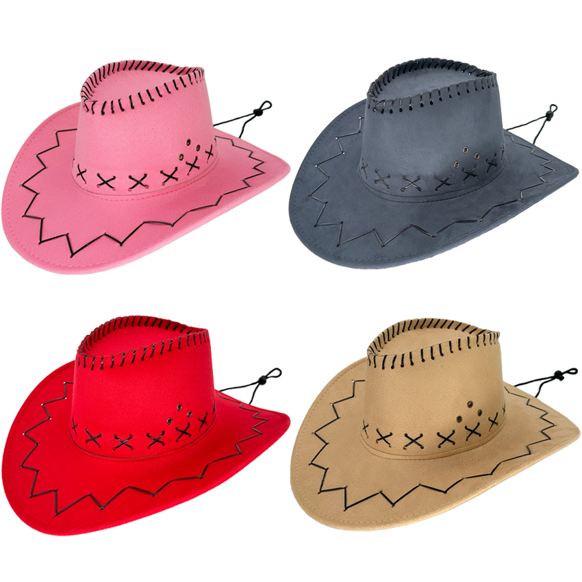 Retro Rodeo Wild West COWBOY HAT Set