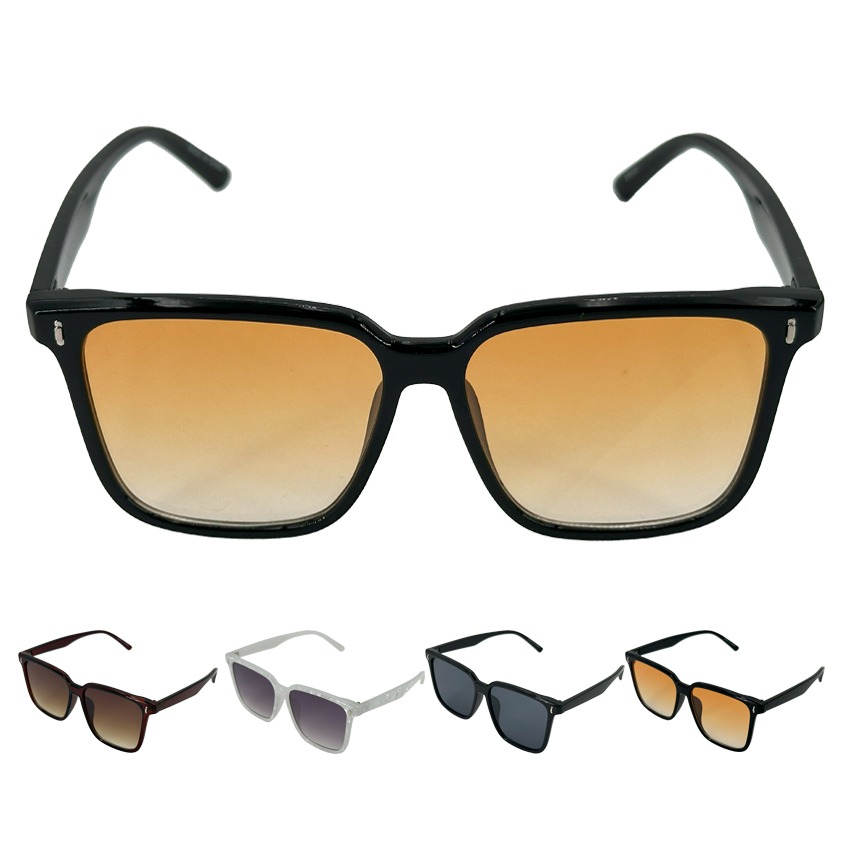Gradient Vintage Square SUNGLASSES for Men and Women - Assorted Colors | UV 400