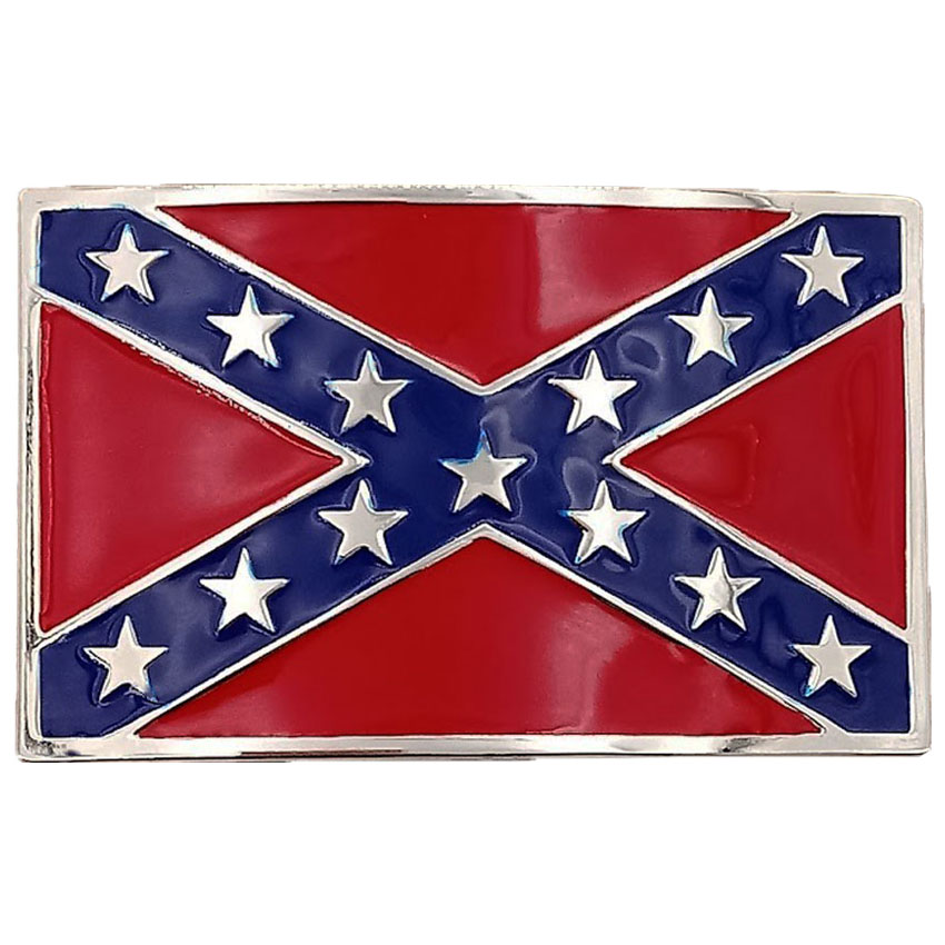 Confederation FLAG Belt Buckle