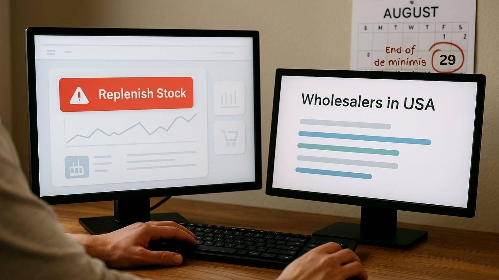 de minimis 2025 ends sellers search for wholesalers in usa