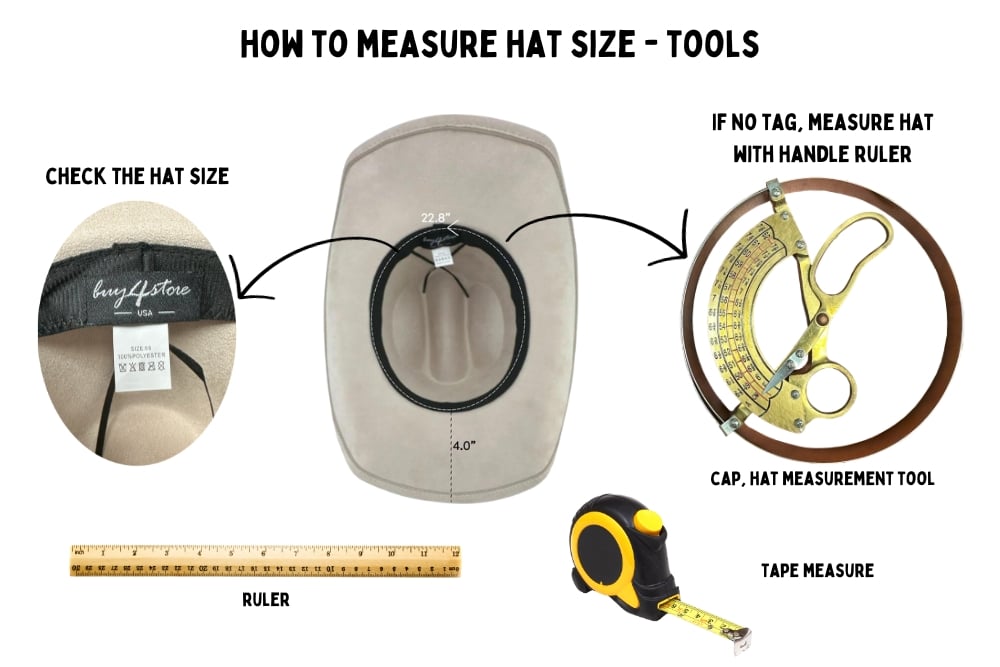 How To Measure Hat Sizes Step By Step Guide by Buy4store