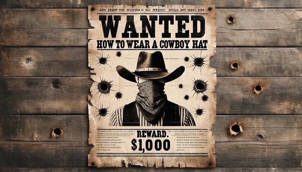 How to Wear a Cowboy Hat ?