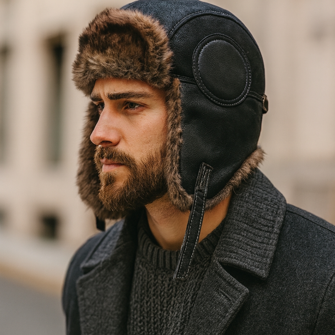 aviator hats with male model aviator hats with male model