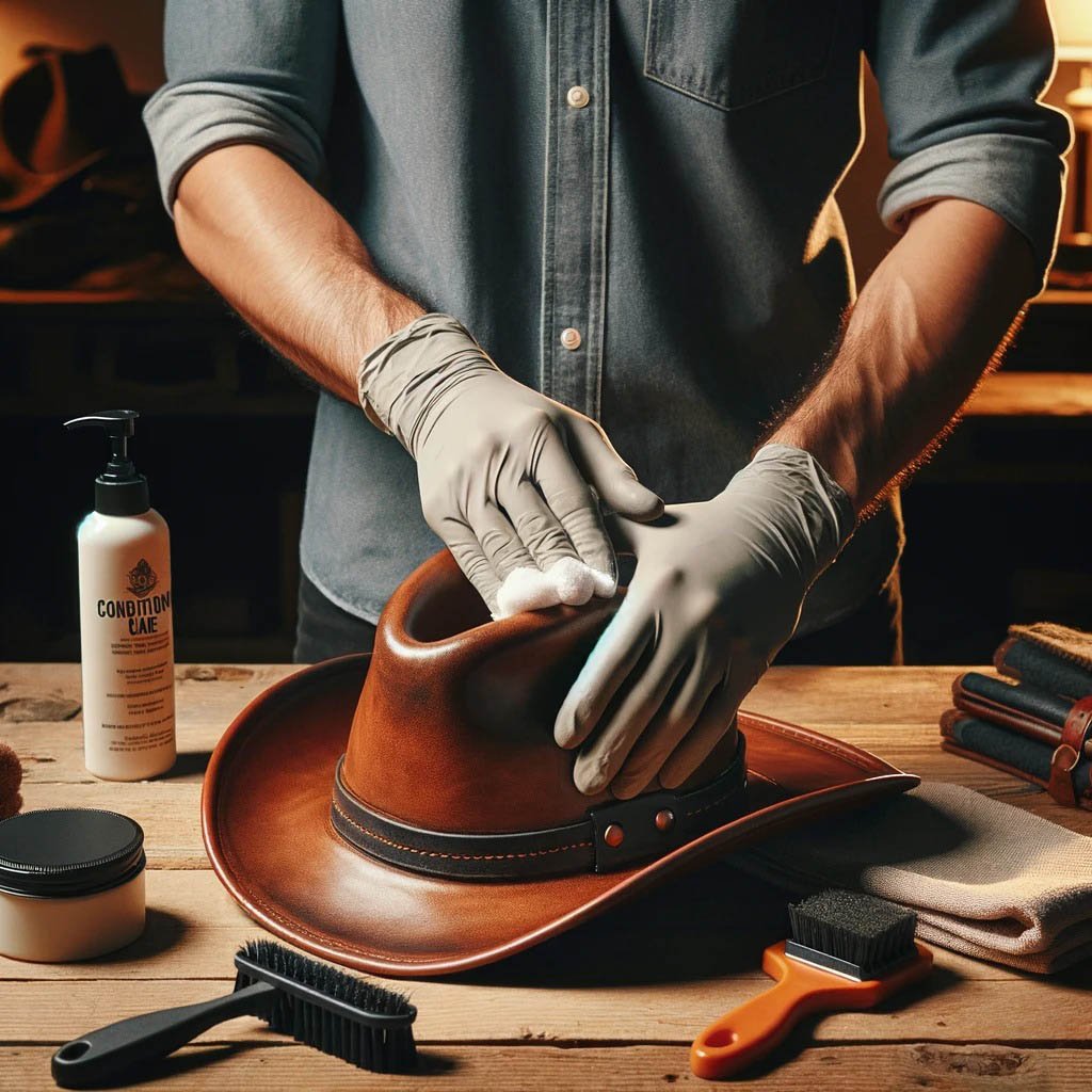 How to clean Leather Cowboy Hats