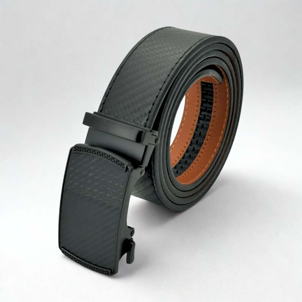 black ratcheting slide belt black ratcheting slide belt