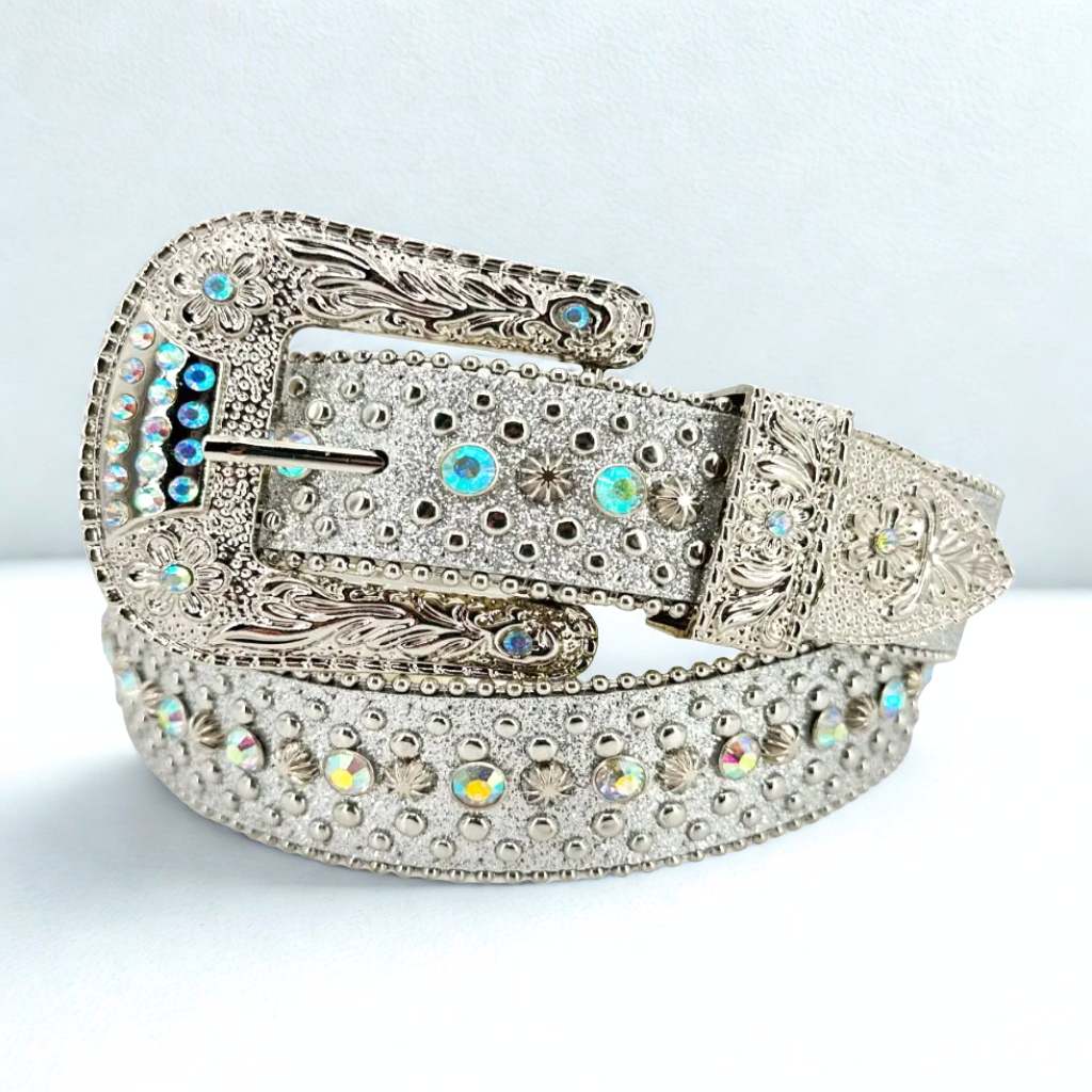 silver rhinestone belt silver rhinestone belt