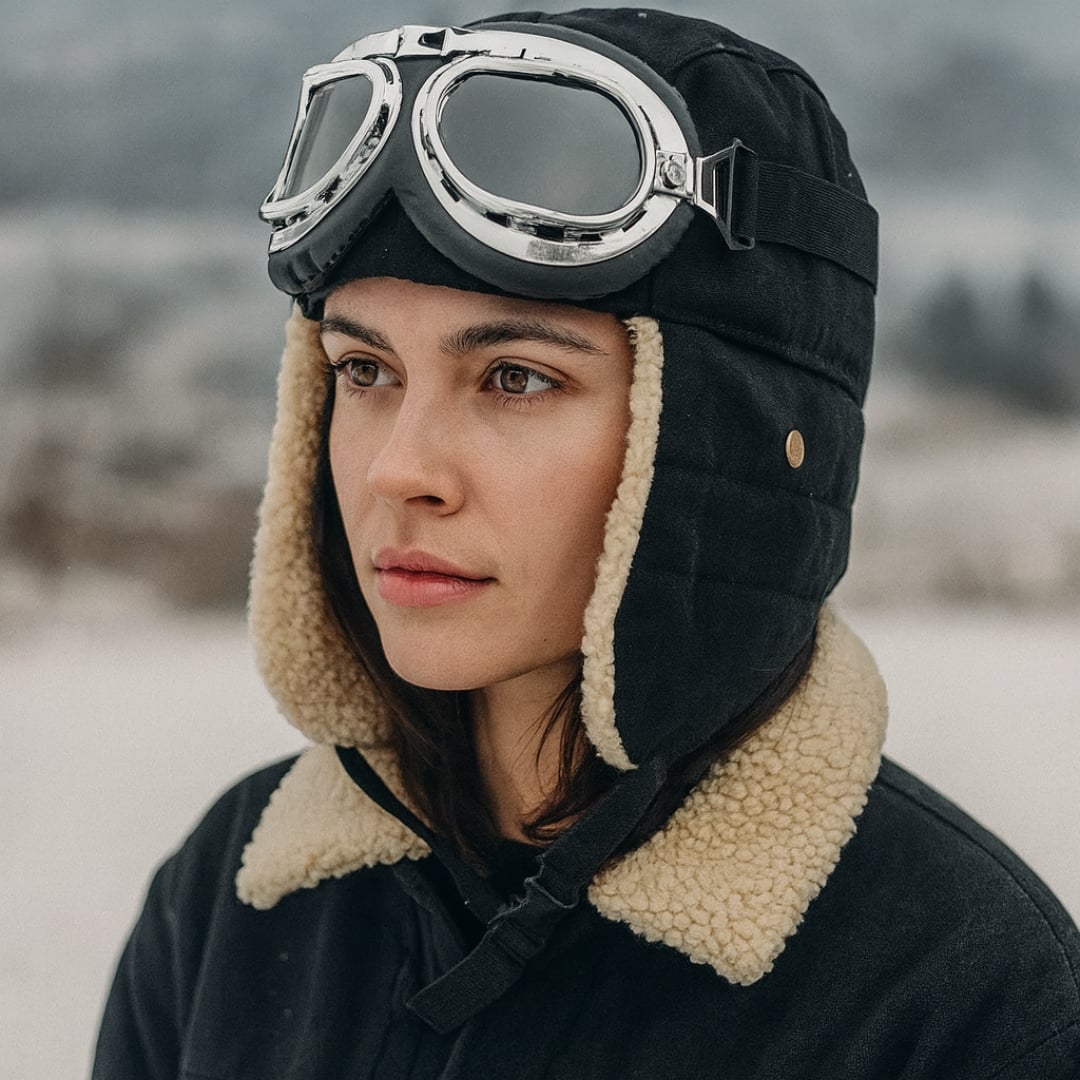 trapper hats with goggle trapper hats with goggle