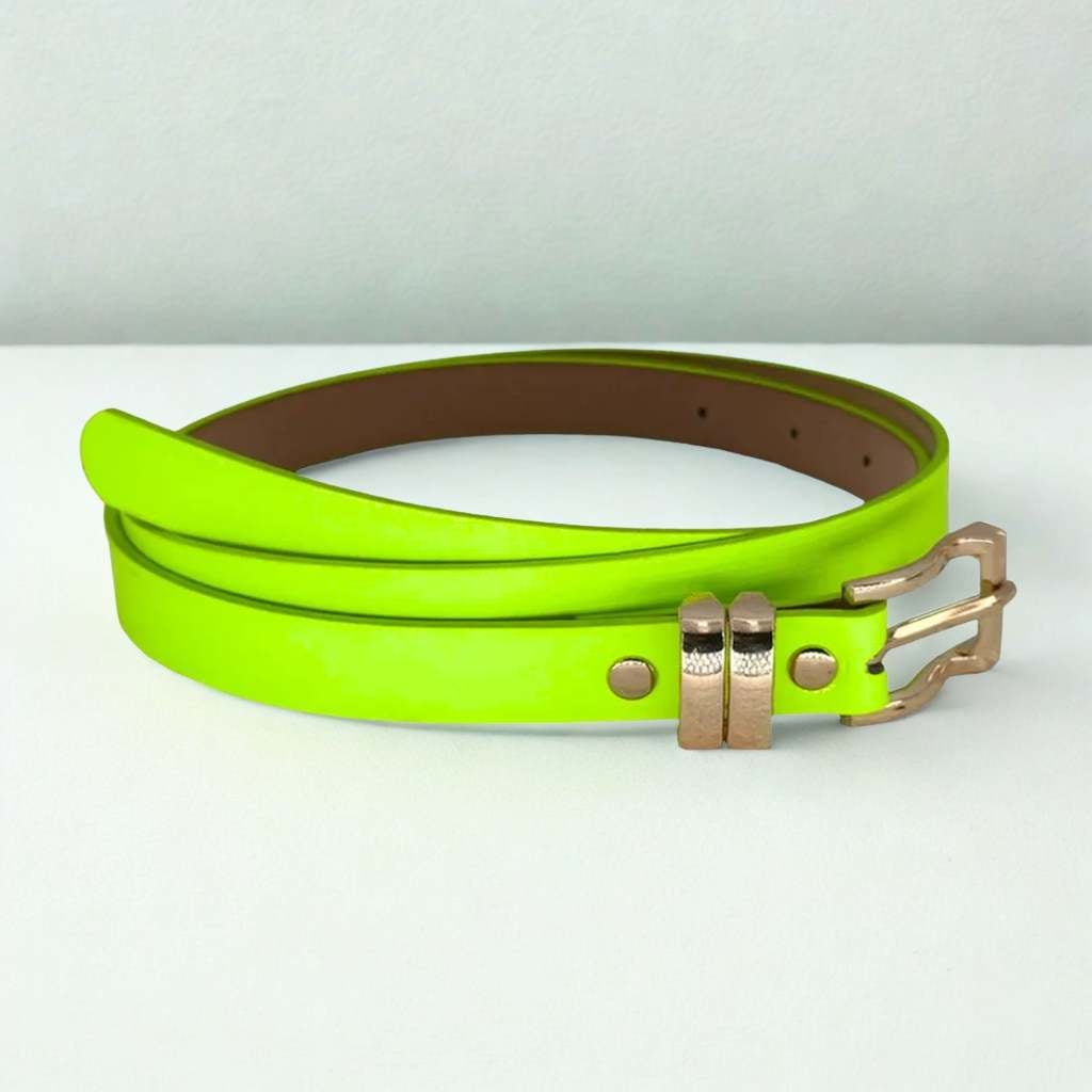 neon green women's belt neon green women's belt
